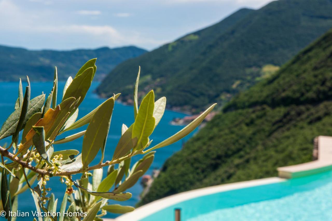Italian Vacation Homes - Panoramic Villa Parzanica Eksteriør billede