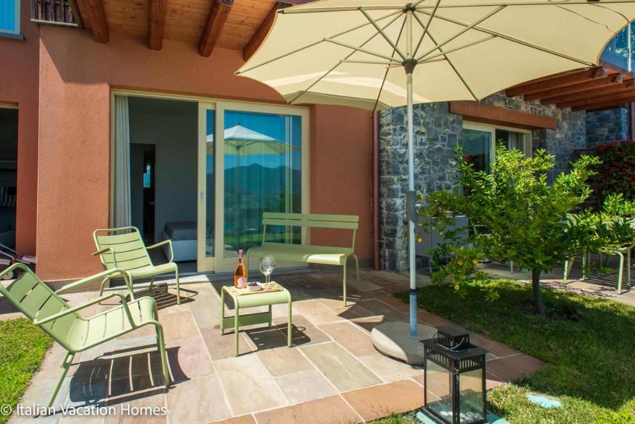 Italian Vacation Homes - Panoramic Villa Parzanica Eksteriør billede