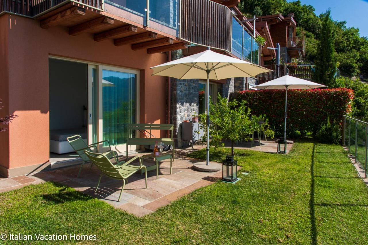 Italian Vacation Homes - Panoramic Villa Parzanica Eksteriør billede